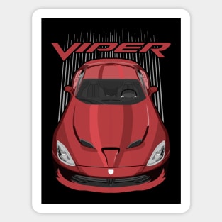 Viper SRT-metallic red Sticker